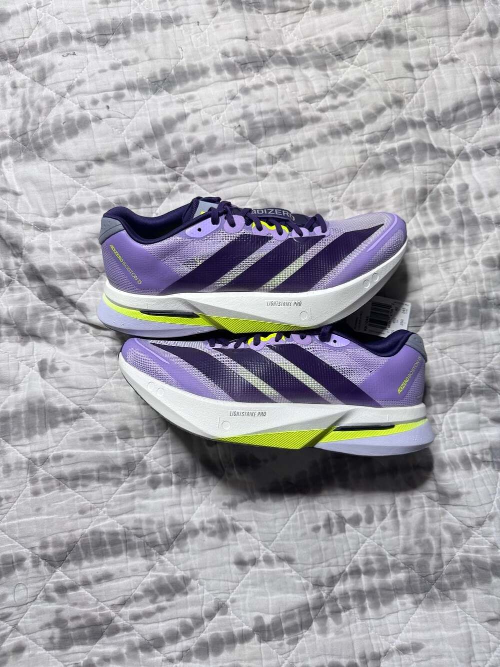 Adidas Adiner Boston 13 Women’s Size 8 Running Shoes Purple Green KK1046